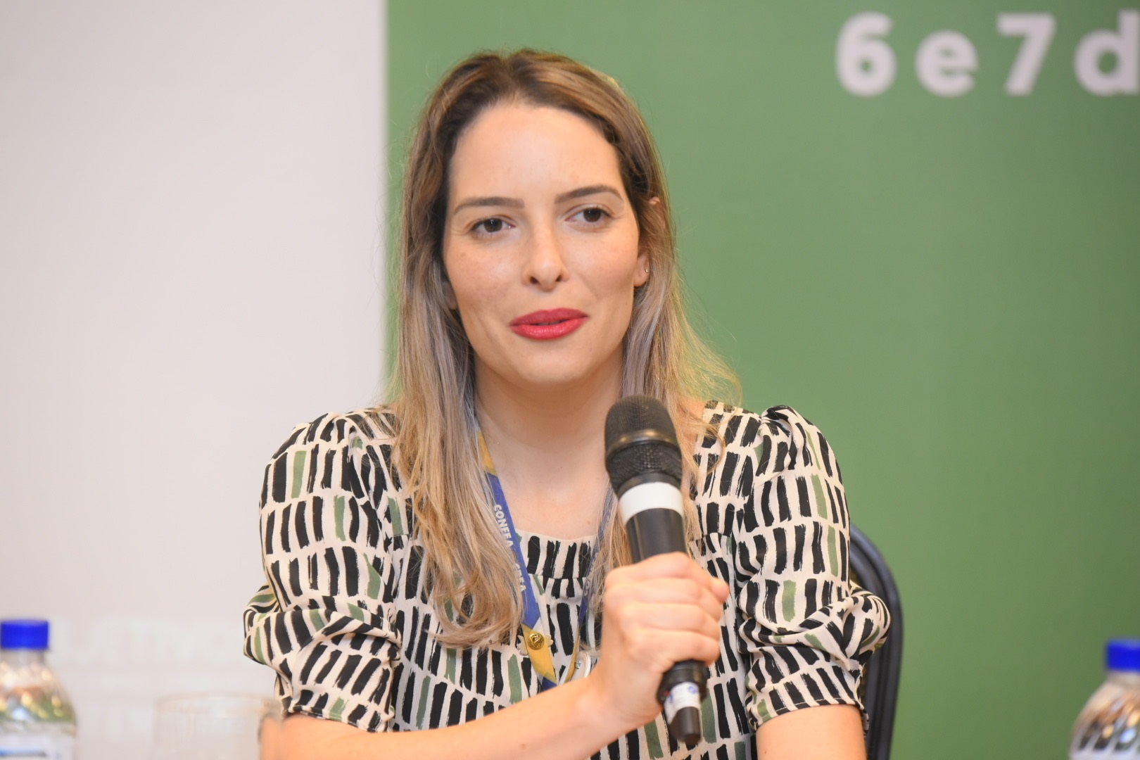 Chefe do setor de Gestão da Informação, Marina Garcia